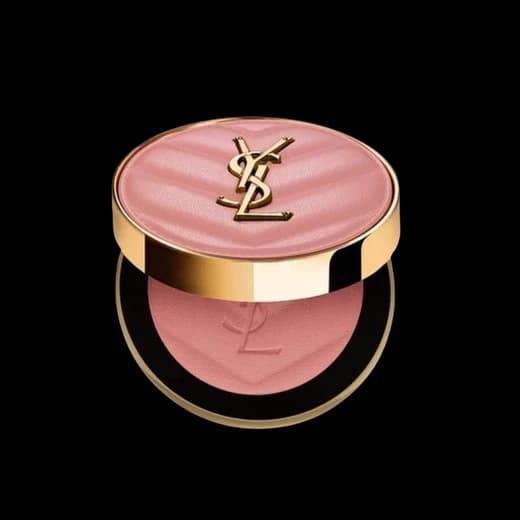 A powder blush compact