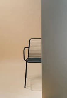 The chair against a plain studio backdrop
