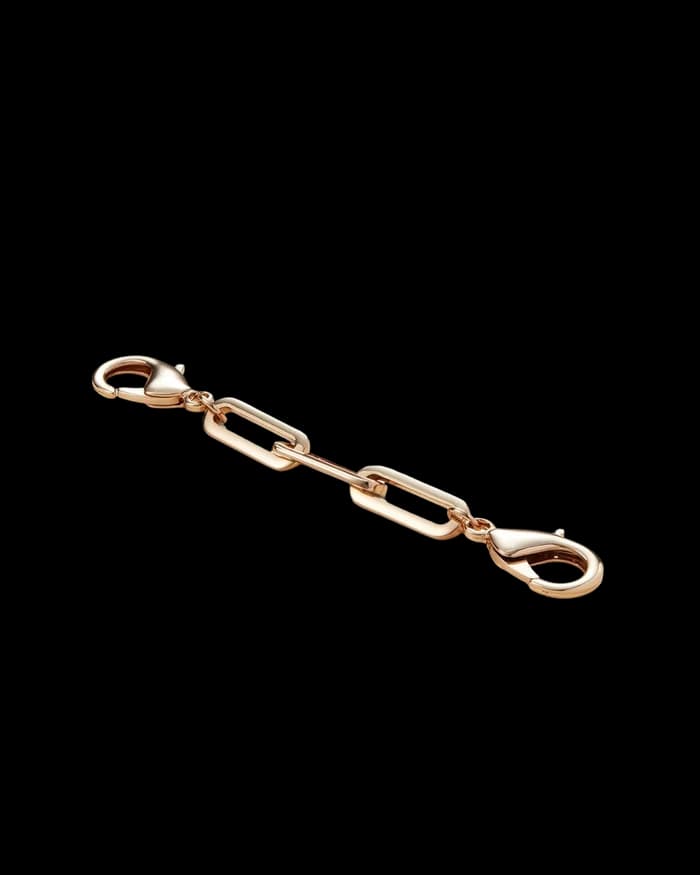 A chain extender with a lobster clasp