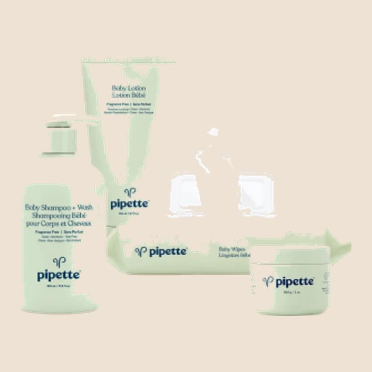 A boxed set of baby grooming and care tools